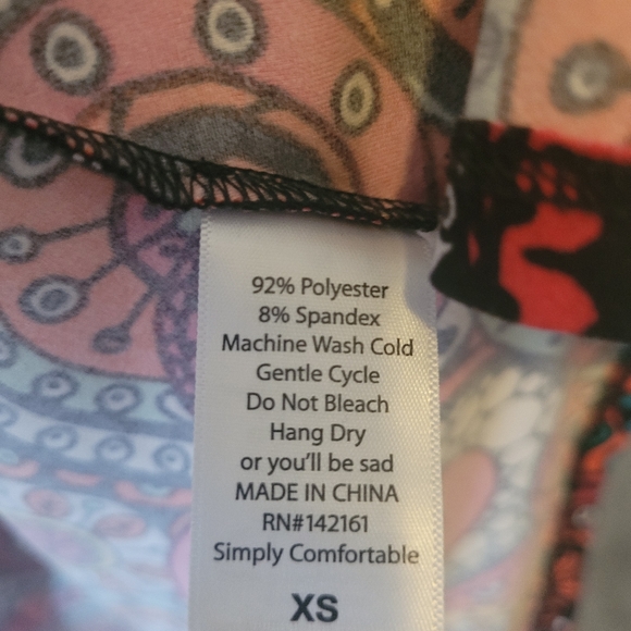 EUC Lularoe Carly Dress sz XS - Picture 3 of 4